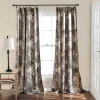 Lush Décor Lush Decor 2-pack Botanical Garden Window Curtains 1 Lush Décor Lush Decor 2-pack Botanical Garden Window Curtains -Greenland Home Fashions Shop 2467990 Gray