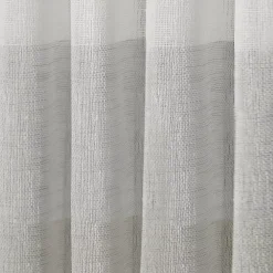 Exclusive Home 2-pack Bern Stripe Sheer Rod Pocket Window Curtains -Greenland Home Fashions Shop 2504452 ALT3