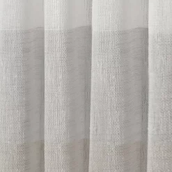 Exclusive Home 2-pack Bern Stripe Sheer Rod Pocket Window Curtains -Greenland Home Fashions Shop 2504452 ALT4