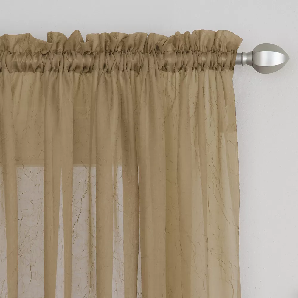 Miller Curtains Preston Rod Pocket 1-Panel Window Curtain 4 Miller Curtains Preston Rod Pocket 1-Panel Window Curtain - Image 2