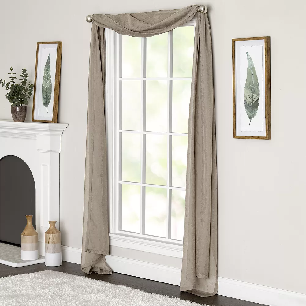 Miller Curtains Preston Window Scarf 3 Miller Curtains Preston Window Scarf