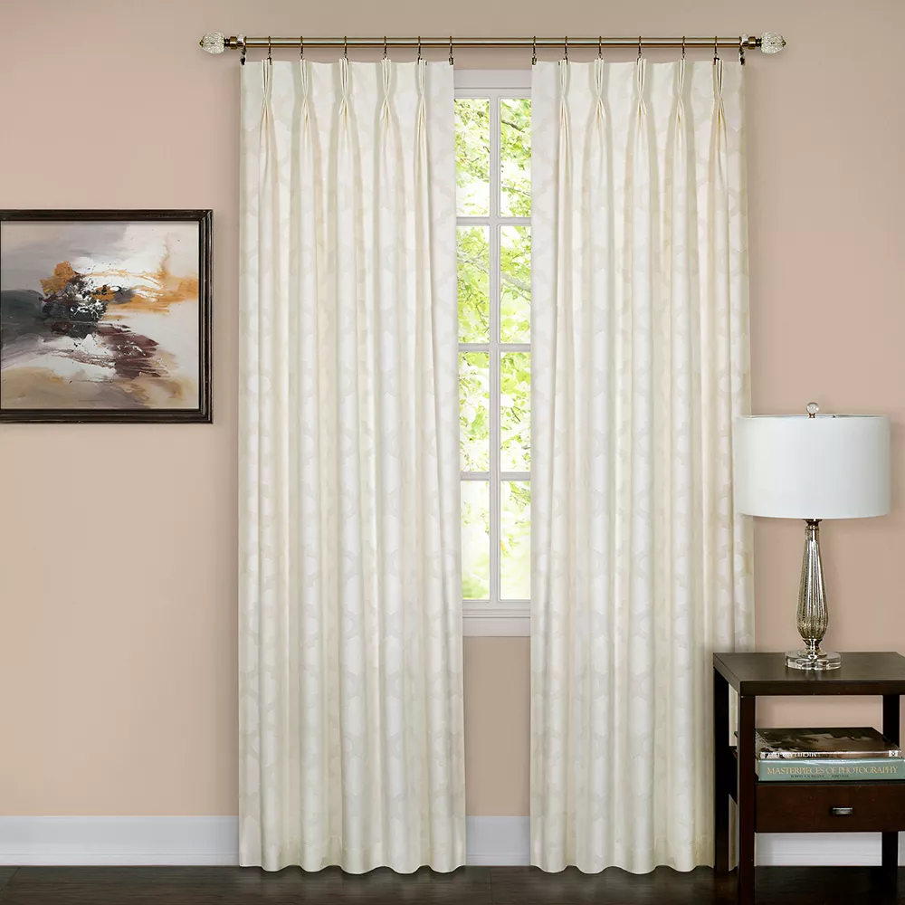 Achim 1-Panel Windsor Pinch Pleat Window Curtain 3 Achim 1-Panel Windsor Pinch Pleat Window Curtain