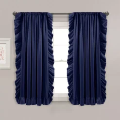 Lush Décor Lush Decor 2-pack Reyna Cascading Window Curtains -Greenland Home Fashions Shop 2526104 ALT5