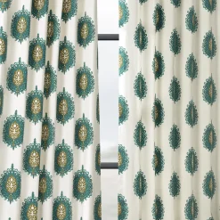 EFF Printed Cotton Twill Window Curtain -Greenland Home Fashions Shop 2529714 ALT2