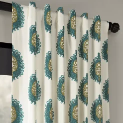 EFF Printed Cotton Twill Window Curtain -Greenland Home Fashions Shop 2529714 ALT4