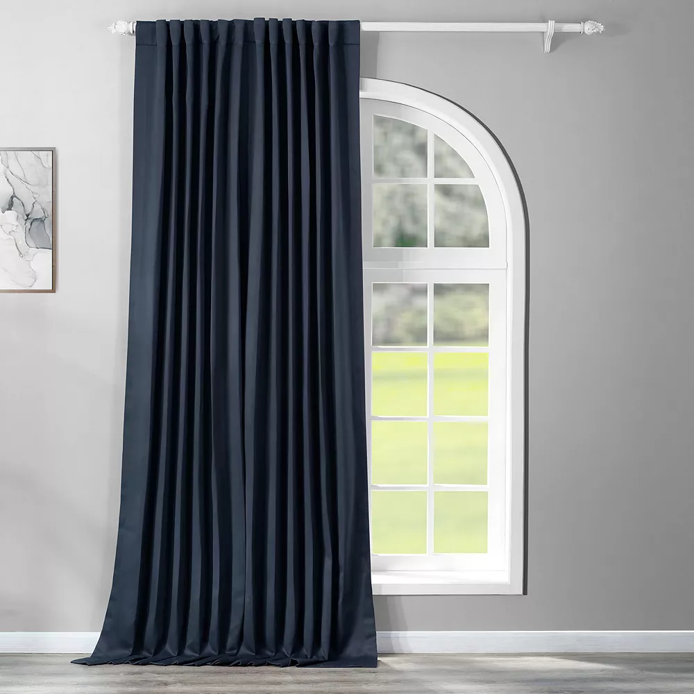 EFF Blackout 1-Panel Eclipse Patio Sized Double Wide Window Curtain 3 EFF Blackout 1-Panel Eclipse Patio Sized Double Wide Window Curtain