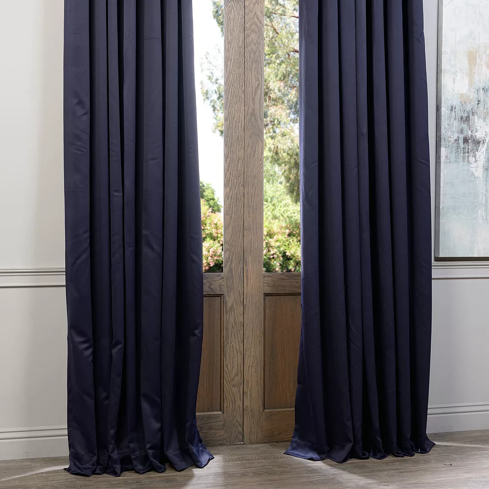 EFF Blackout 1-Panel Eclipse Patio Sized Double Wide Window Curtain 4 EFF Blackout 1-Panel Eclipse Patio Sized Double Wide Window Curtain - Image 2