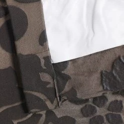 EFF 1-Panel Astoria Faux Silk Jacquard Window Curtain -Greenland Home Fashions Shop 2534204 ALT5