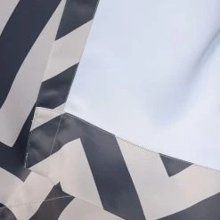 EFF Blackout 1-Panel Fez Chevron Window Curtain -Greenland Home Fashions Shop 2534946 ALT5