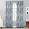 No. 918 1-Panel Claudio Window Curtain -Greenland Home Fashions Shop 2600618 Indigo