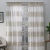 Exclusive Home 2-pack Darma Sheer Linen Rod Pocket Window Curtains 2 Exclusive Home 2-pack Darma Sheer Linen Rod Pocket Window Curtains -Greenland Home Fashions Shop 2637533 Linen