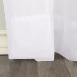 No. 918 1-Panel Emily Solid Sheer Voile Window Curtain 10 No. 918 1-Panel Emily Solid Sheer Voile Window Curtain -Greenland Home Fashions Shop 2638777 ALT2