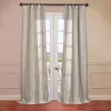 EFF 1-Panel Del Mar Stripe Window Curtain -Greenland Home Fashions Shop 2639273 Stone