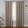Softline 1-Panel Azure Stripe Window Curtain 2 Softline 1-Panel Azure Stripe Window Curtain -Greenland Home Fashions Shop 2649450 Pewter