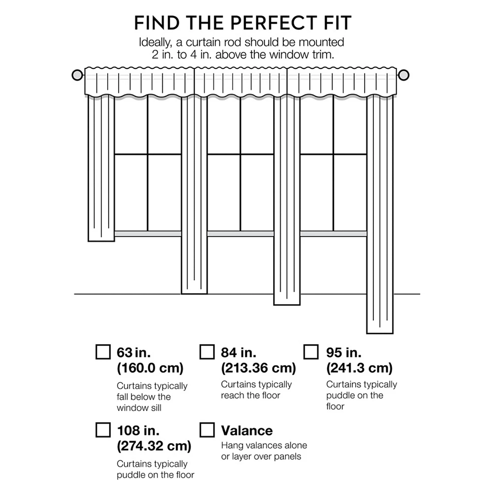 Softline 1-Panel Larson Window Curtain 4 Softline 1-Panel Larson Window Curtain - Image 2