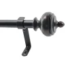 Decopolitan Capped Urn Adjustable Curtain Rod Set, 42-120" -Greenland Home Fashions Shop 2719749 Meridian Bronze