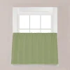 Saturday Knight, Ltd. Holden Tier Kitchen Window Curtain Set -Greenland Home Fashions Shop 2783004 Sage