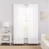 Eclipse 2-Pack Victoria Voile Window Curtains -Greenland Home Fashions Shop 2834700 White