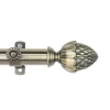 Rod Desyne Acorn Adjustable Curtain Rod -Greenland Home Fashions Shop 2838348 Antique Brass