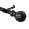 Rod Desyne Bonbon Adjustable Curtain Rod 1 Rod Desyne Bonbon Adjustable Curtain Rod -Greenland Home Fashions Shop 2838553 Black