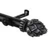 Rod Desyne Bud Adjustable Curtain Rod -Greenland Home Fashions Shop 2838795 Black
