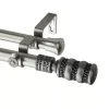 Rod Desyne Dollop Adjustable Double Curtain Rod 1 Rod Desyne Dollop Adjustable Double Curtain Rod -Greenland Home Fashions Shop 2838965 Satin Nickel