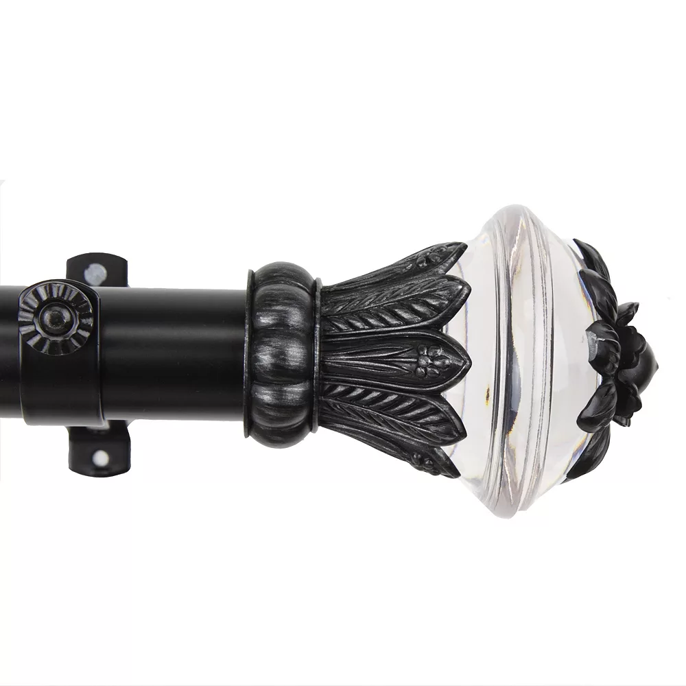 Rod Desyne Paradise Adjustable Curtain Rod 3 Rod Desyne Paradise Adjustable Curtain Rod