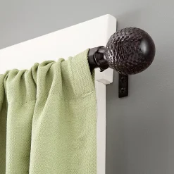 Kenney Woven Ball Adjustable Curtain Rod -Greenland Home Fashions Shop 2845543 ALT2