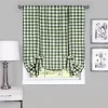 Achim Buffalo Check Tie Up Shade 2 Achim Buffalo Check Tie Up Shade -Greenland Home Fashions Shop 2847596 Sage