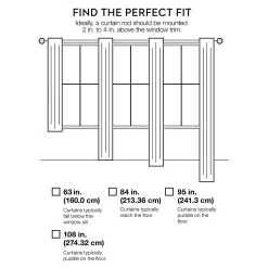 Eclipse Peabody Blackout Window Curtain -Greenland Home Fashions Shop 2891585 ALT9