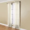 Miller Curtains Solunar Sheer Window Curtain 1 Miller Curtains Solunar Sheer Window Curtain -Greenland Home Fashions Shop 2892740 Ivory