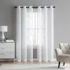 Unbranded VCNY 2-pack Charlotte Embroidery Sheer Window Curtain 2 Unbranded VCNY 2-pack Charlotte Embroidery Sheer Window Curtain -Greenland Home Fashions Shop 2909194 White
