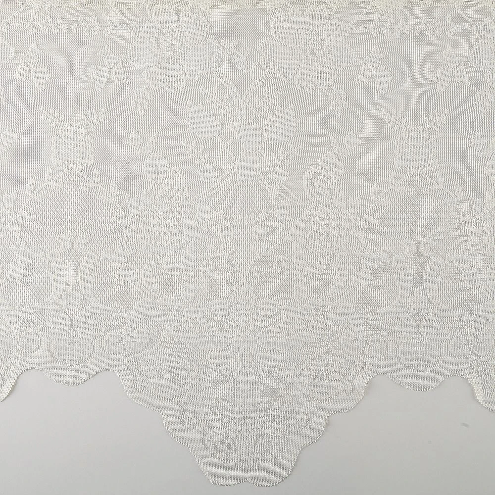 No. 918 Alison Light Filtering Lace Sheer Kitchen Tier Pair 7 No. 918 Alison Light Filtering Lace Sheer Kitchen Tier Pair - Image 5