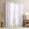 Madison Park 1-Panel Vina Sheer Bird Window Curtain 2 Madison Park 1-Panel Vina Sheer Bird Window Curtain -Greenland Home Fashions Shop 2927534 White