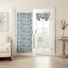 Waverly Charmed 1-Panel Life French Door Panel -Greenland Home Fashions Shop 2928183 Cornflower