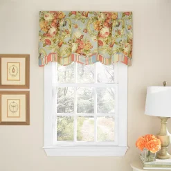 Waverly Spring Bling Scalloped Window Valance