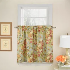 Waverly Spring Bling Tier Curtain Pair