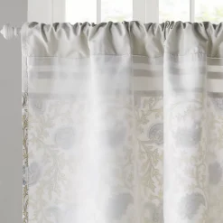 Madison Park 2-pack Vanessa Light Filtering Kitchen Tier Set 10 Madison Park 2-pack Vanessa Light Filtering Kitchen Tier Set -Greenland Home Fashions Shop 2956623 ALT2