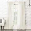 No. 918 1-Panel Lourdes Crushed Sheer Window Curtain -Greenland Home Fashions Shop 2973317 Cream