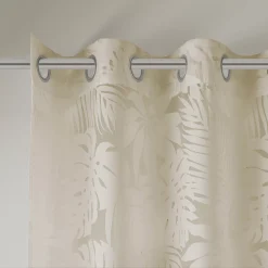 Madison Park 1-Panel Kauna Palm Leaf Sheer Window Curtain -Greenland Home Fashions Shop 2992128 ALT2