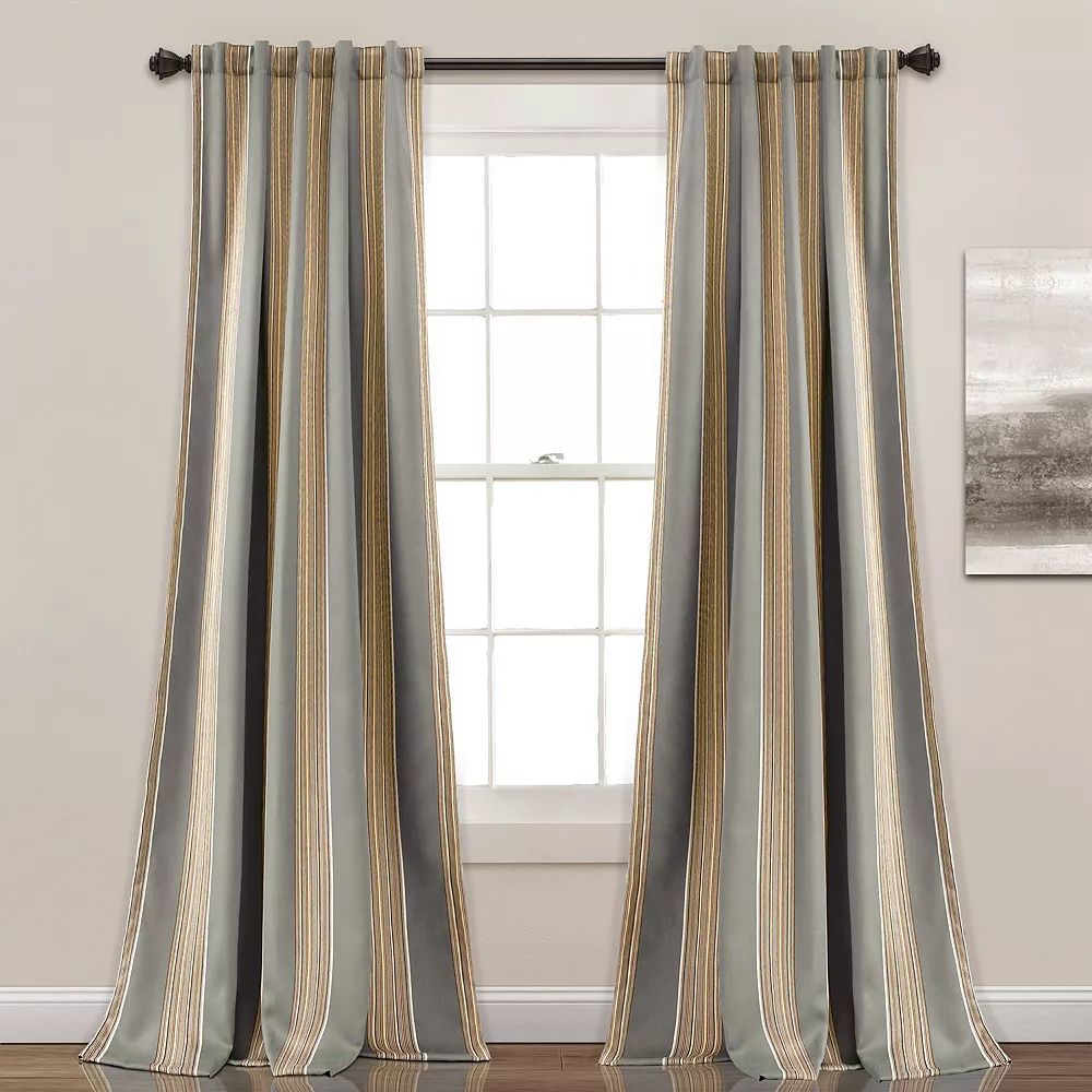 Half Moon 2-pack Julia Room Darkening Window Curtains 3 Half Moon 2-pack Julia Room Darkening Window Curtains