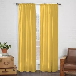 Portsmouth Home Pairs To Go 2-pack Cadenza Microfiber Window Curtain