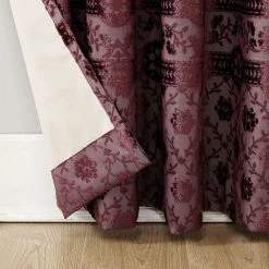Sun Zero Elidah 100% Blackout Thermal Medallion Velvet Grommet Curtain Panel -Greenland Home Fashions Shop 3074877 ALT2