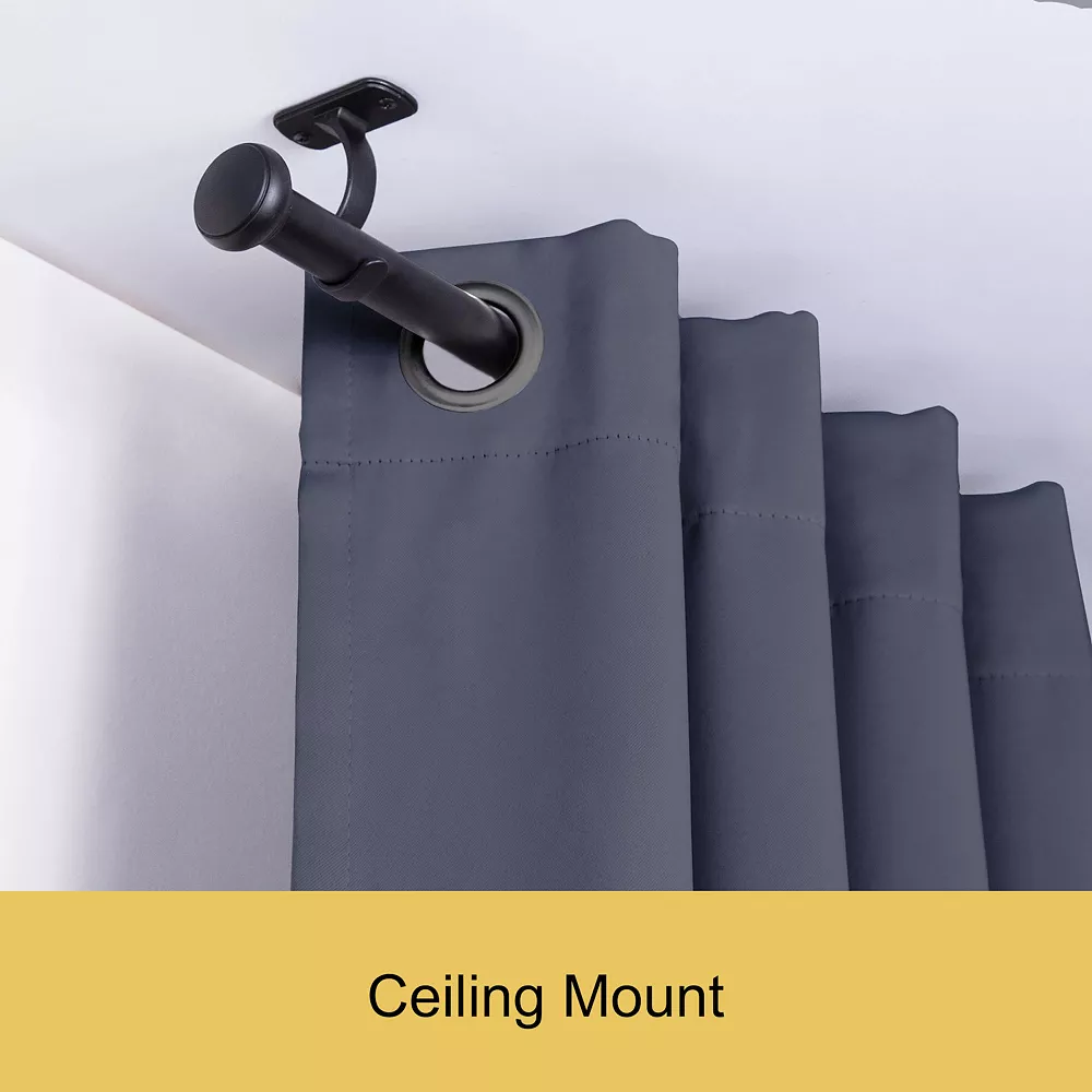 KENNEY MFG Kenney Weaver Indoor Outdoor Window Curtain Rod 6 KENNEY MFG Kenney Weaver Indoor Outdoor Window Curtain Rod - Image 4