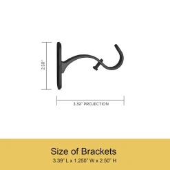 KENNEY MFG Kenney Weaver Indoor Outdoor Window Curtain Rod 13 KENNEY MFG Kenney Weaver Indoor Outdoor Window Curtain Rod -Greenland Home Fashions Shop 3084192 ALT5