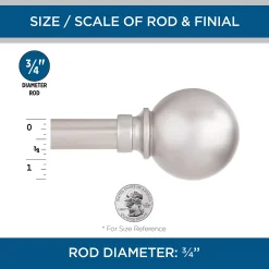 Kenney Mercer Window Curtain Rod 7 Kenney Mercer Window Curtain Rod -Greenland Home Fashions Shop 3084198 ALT2