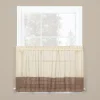 Saturday Knight, Ltd. Cielo Tier Kitchen Window Curtain Set
