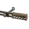 Rod Desyne Grip Window Curtain Rod 2 Rod Desyne Grip Window Curtain Rod -Greenland Home Fashions Shop 3201170 Antique Brass