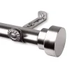 Rod Desyne Topper Window Curtain Rod -Greenland Home Fashions Shop 3201173 Satin Nickel