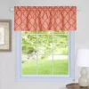 Achim Colby Trellis Window Valance -Greenland Home Fashions Shop 3201353 Orange